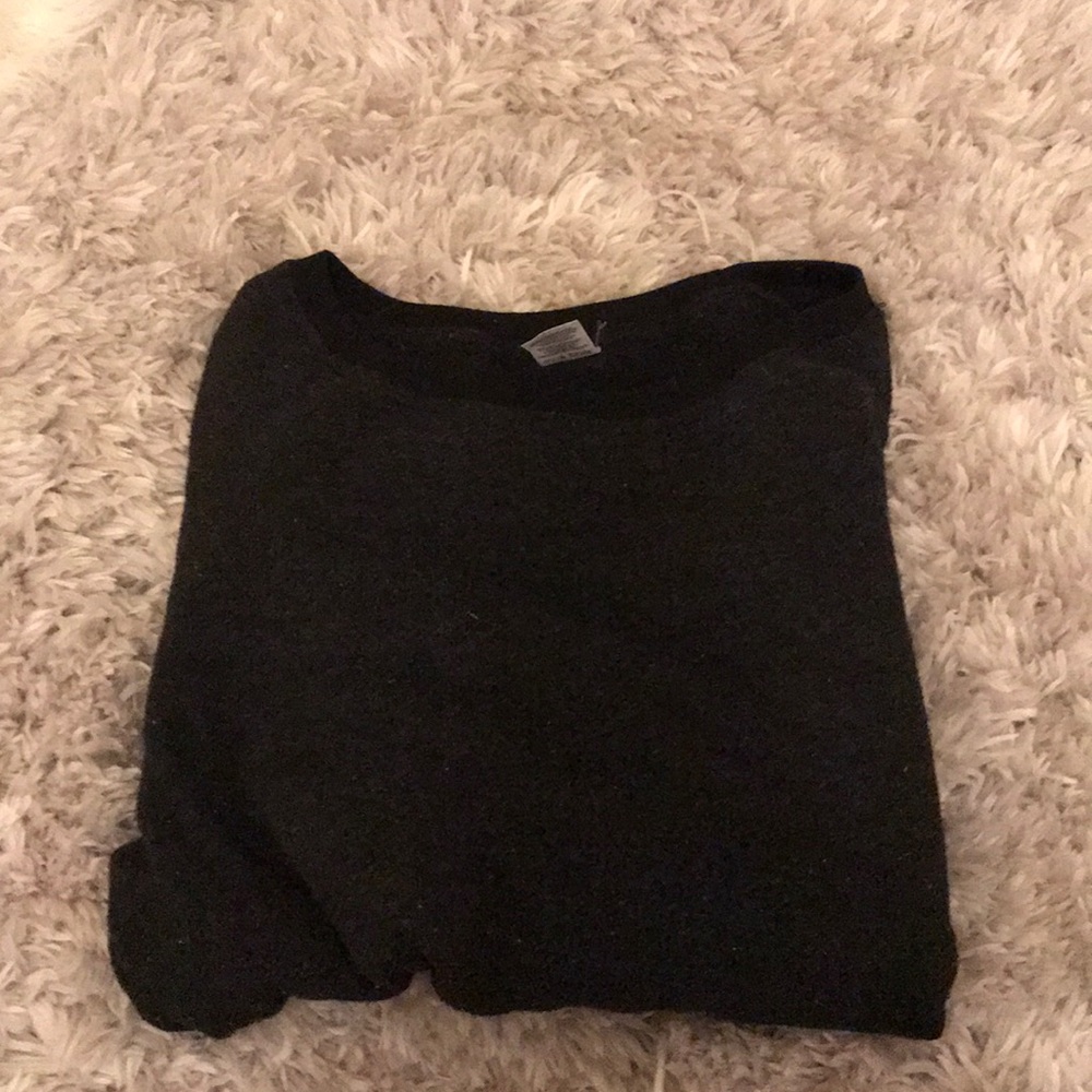 Womens black sweater